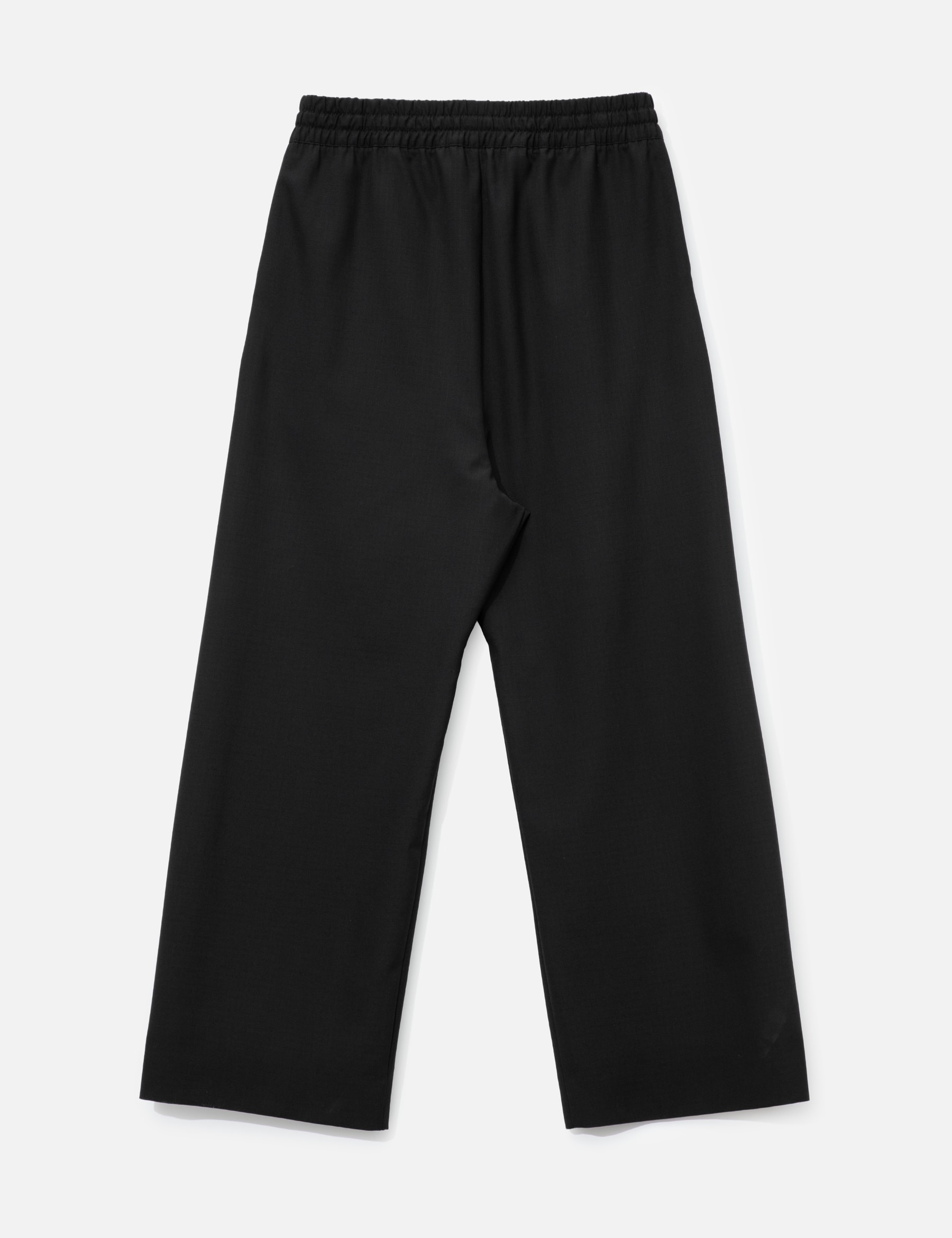 Wool Ripstop Wide Leg Drawstring Pants view 17