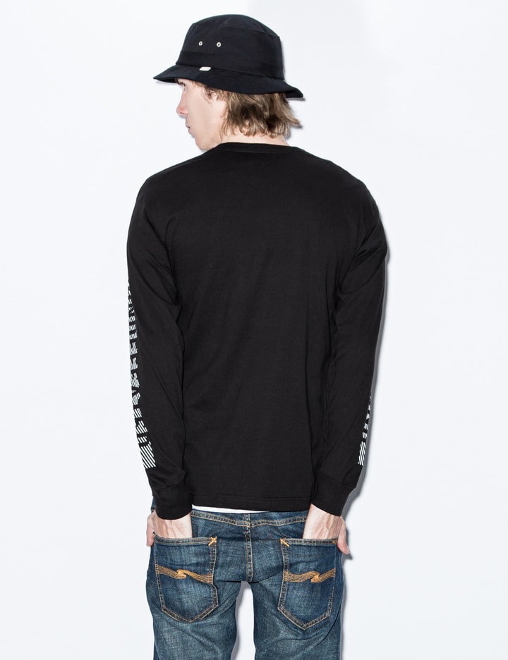 Black Caution L/S T-Shirt Placeholder Image