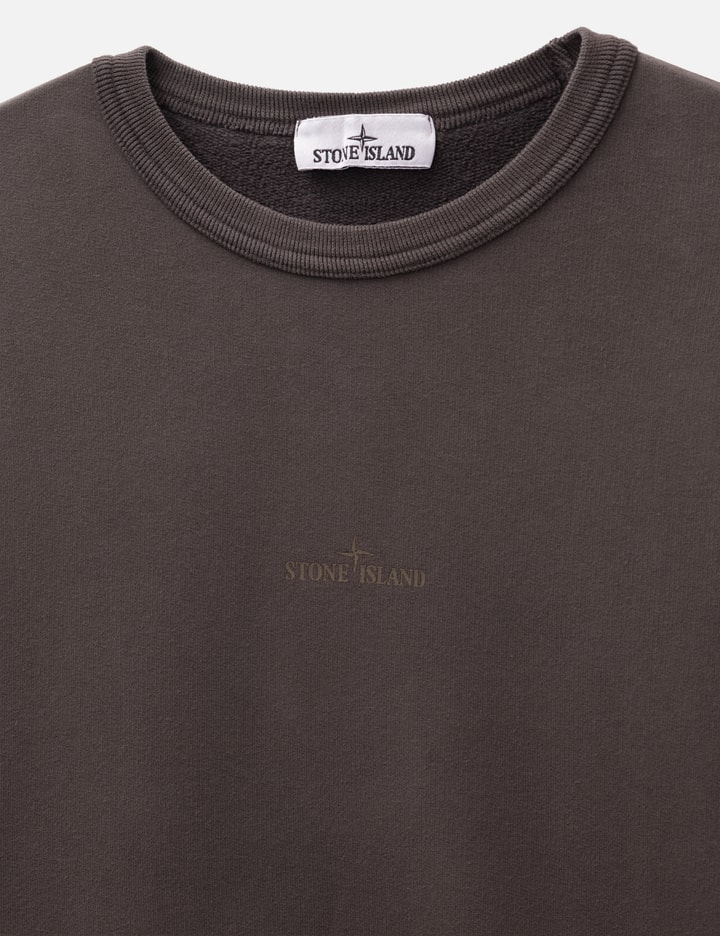 Stone Island Organic Cotton Fleece Oversized-Fit Crewneck Sweatshirt