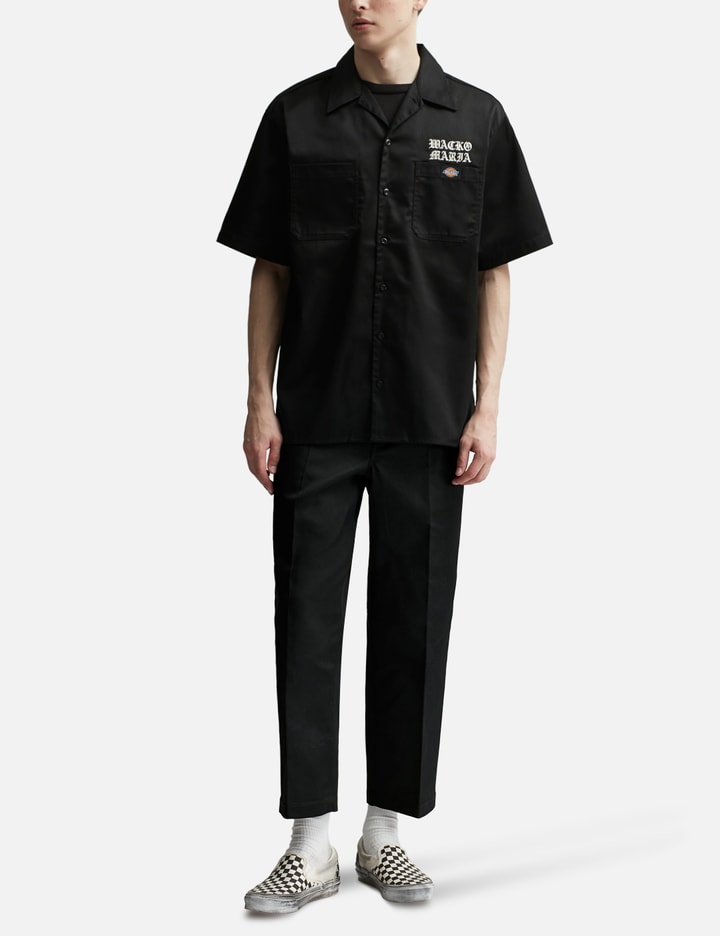 Shop Wacko Maria Dickies / Work Shirt In Black