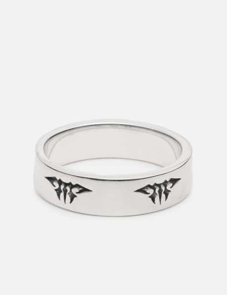 Monogram Band Ring view 5