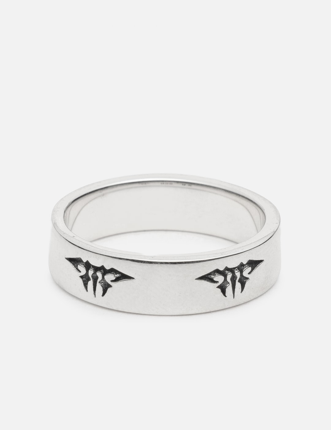 Monogram Band Ring view 6