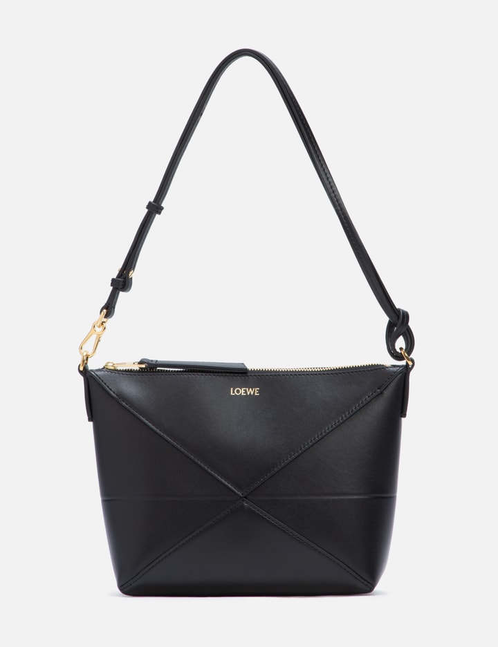 Loewe Puzzle Fold Pouch In Black