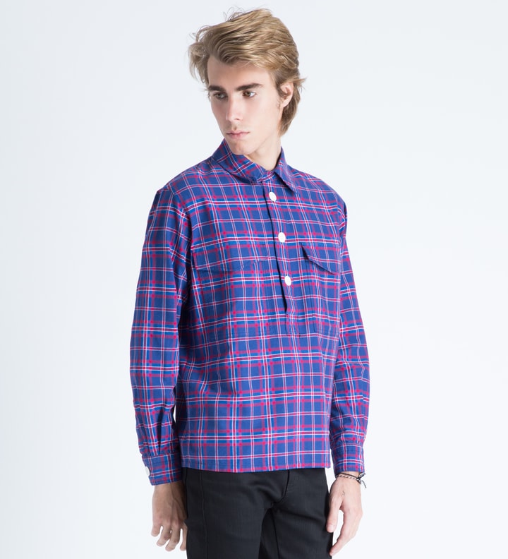 Red Check Pullover Shirt Placeholder Image