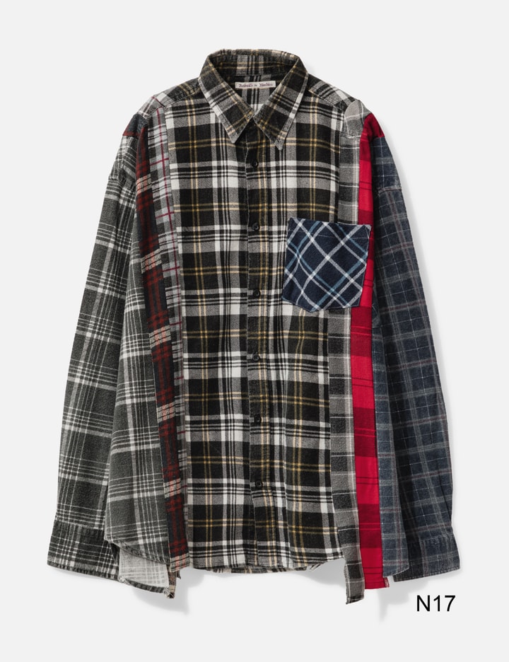 7 Cuts Wide Flannel Shirt Placeholder Image