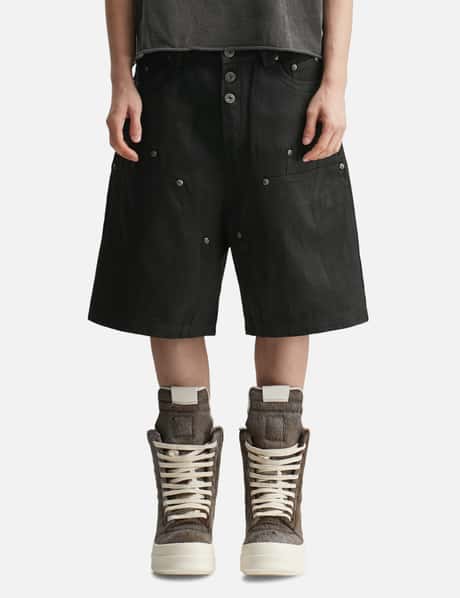 "Rexel" Waxed Double Knee Work Jorts view 11