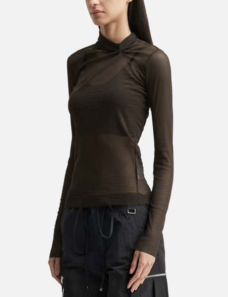 Pulled Neck Long Sleeve view 7