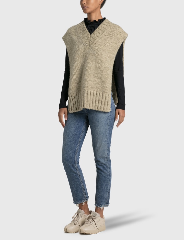 Side Open Alpaca Vest Placeholder Image
