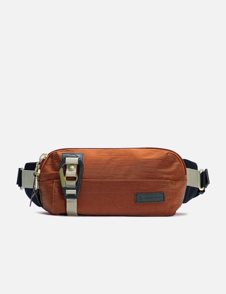 Master-piece Link Waist Bag In Orange