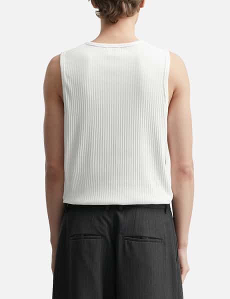 Scoop-Neck Ribbed Sleeveless view 12