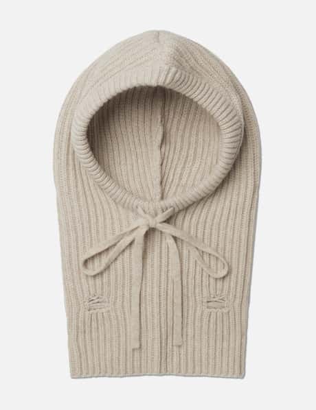 エムエムシックス メゾン マルジェラ Distressed Wool Balaclava