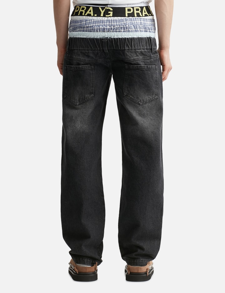 Praying Boxer Jeans Black