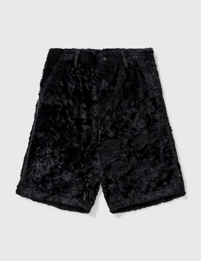 supreme fuzzy pile shorts