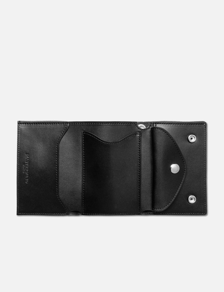 Shop Mastermind Japan Short Wallet In Black