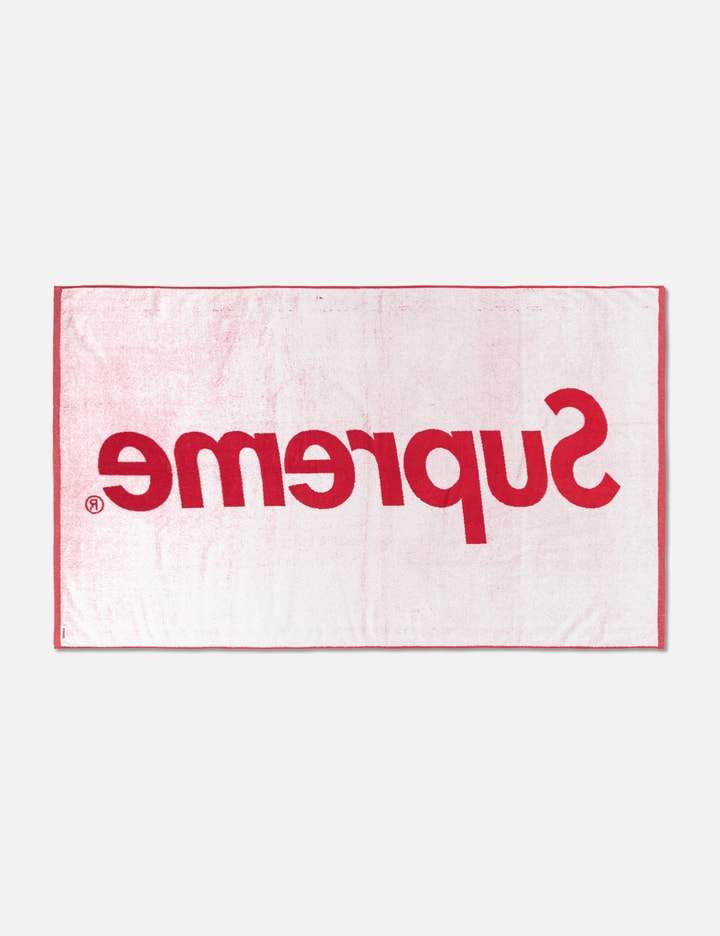 Supreme Abstract Beach Towel Red - SS16 - GB