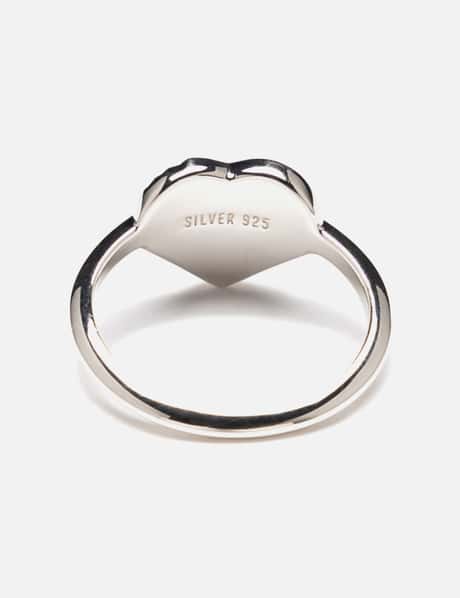 Heart Silver Ring view 8