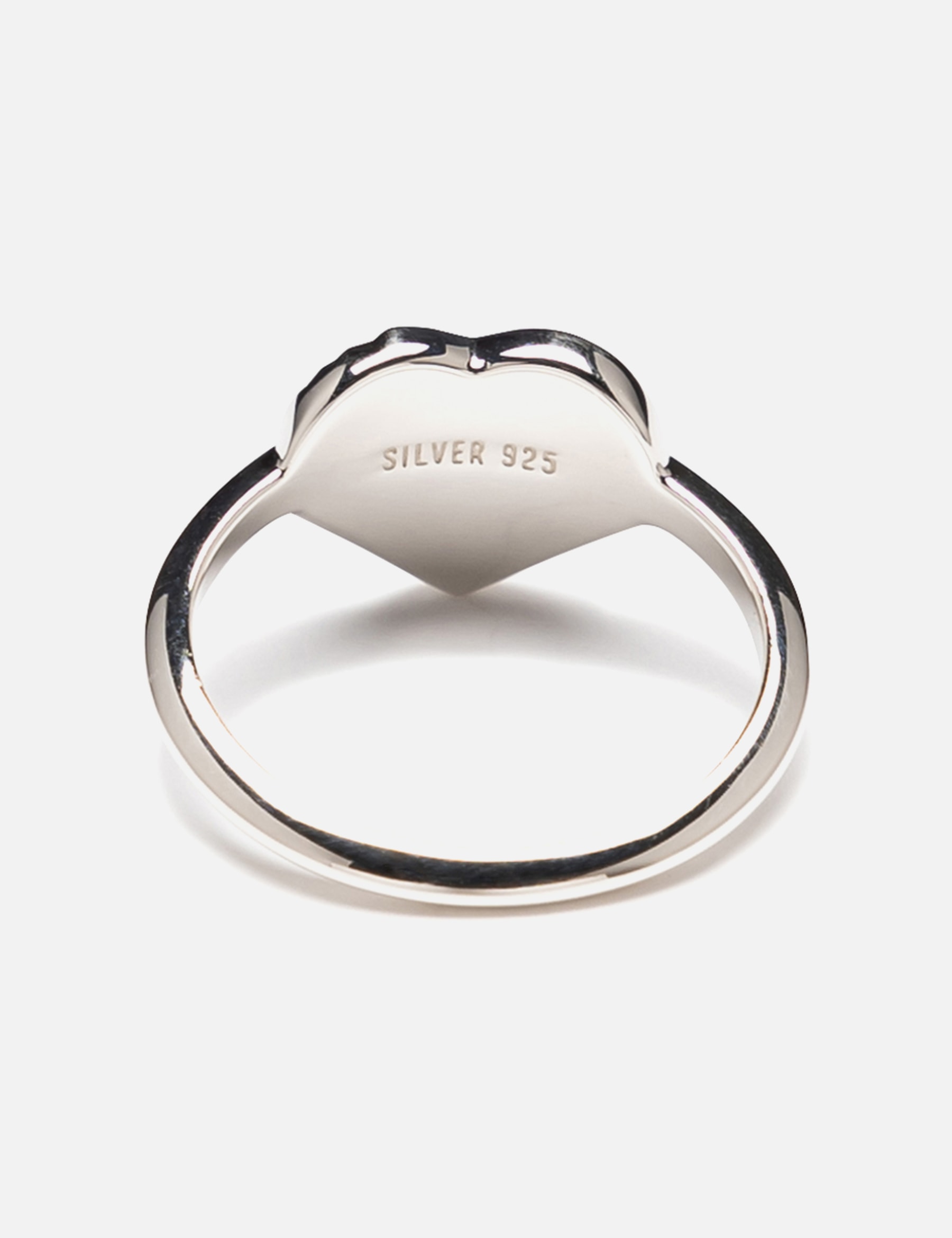 Heart Silver Ring view 12
