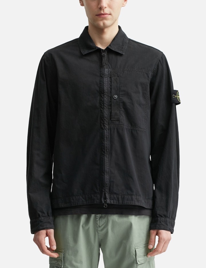 Old Effect Cotton Overshirt Placeholder Image