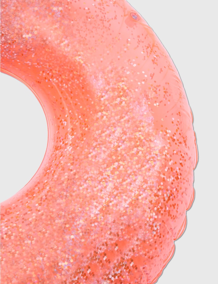 Pool Ring – Neon Coral Glitter Placeholder Image