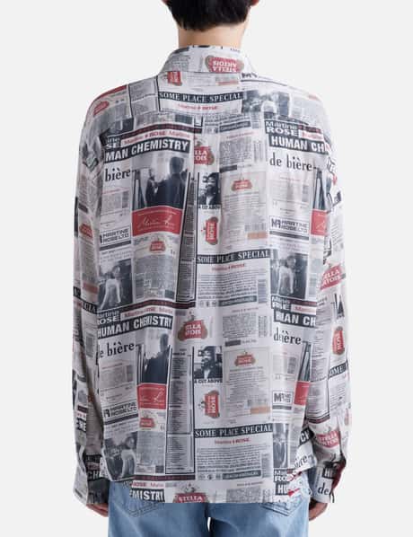 Martine Rose - Oversized Long Sleeve Shirt | HBX - ハイプビースト 