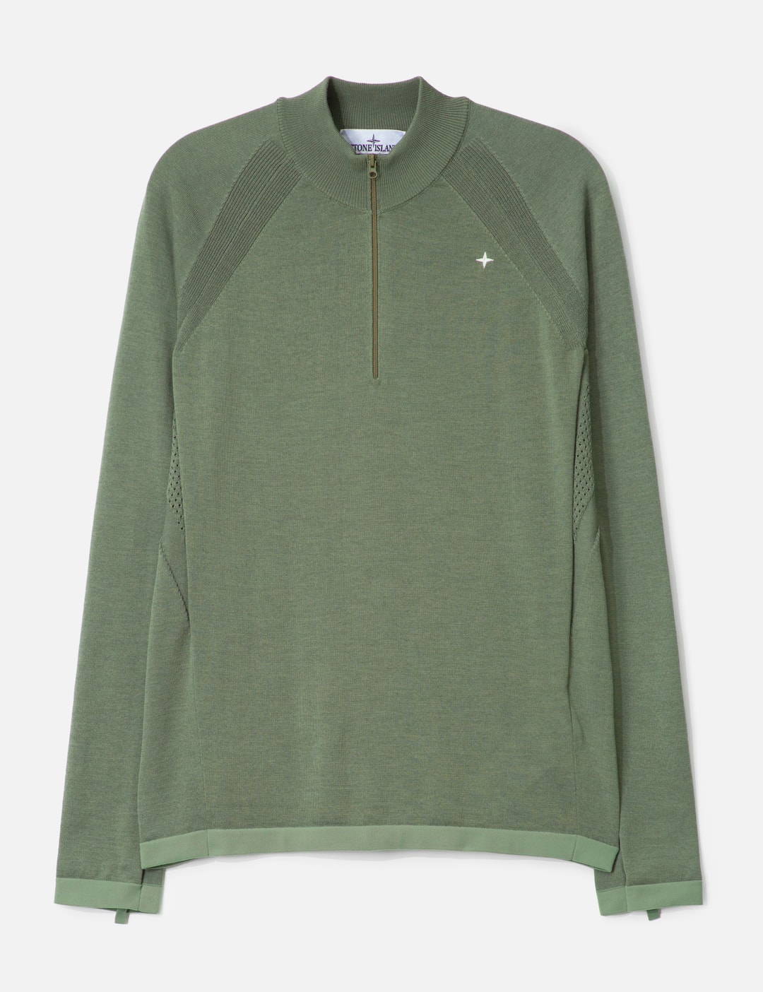 PrimaLoft® Bio™ Recycled Polyester / Wool Half-Zip Jumper