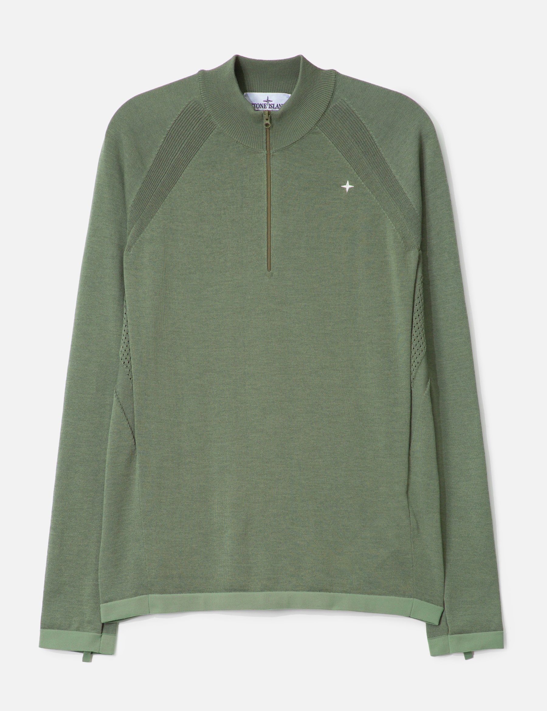 PrimaLoft® Bio™ Recycled Polyester / Wool Half-Zip Jumper view 16