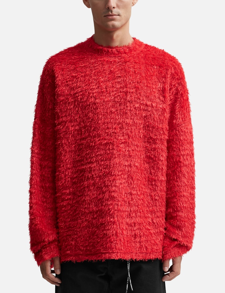 Oversized Shaggy Crewneck Sweater Placeholder Image