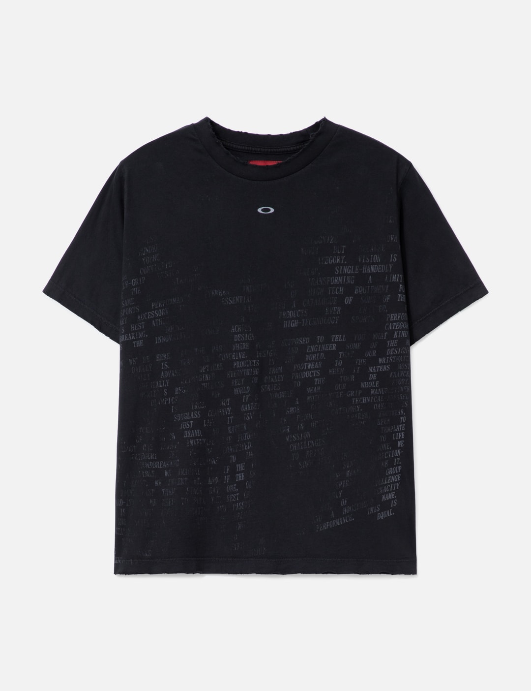Piet X Oakley Nano Logo Ripped T-Shirt