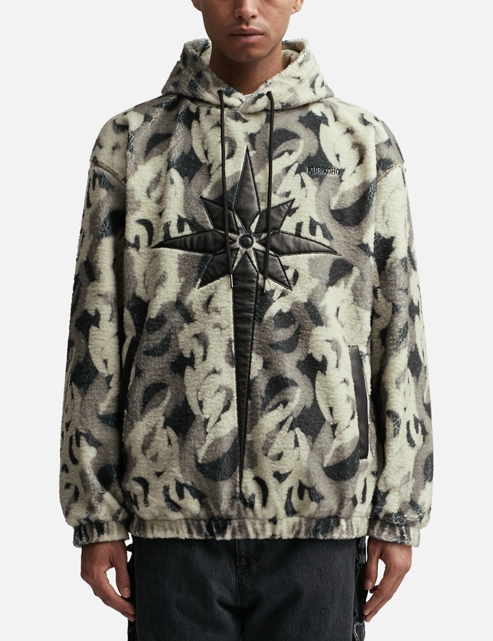 PATTERN FLEECE HOODIE Placeholder Image