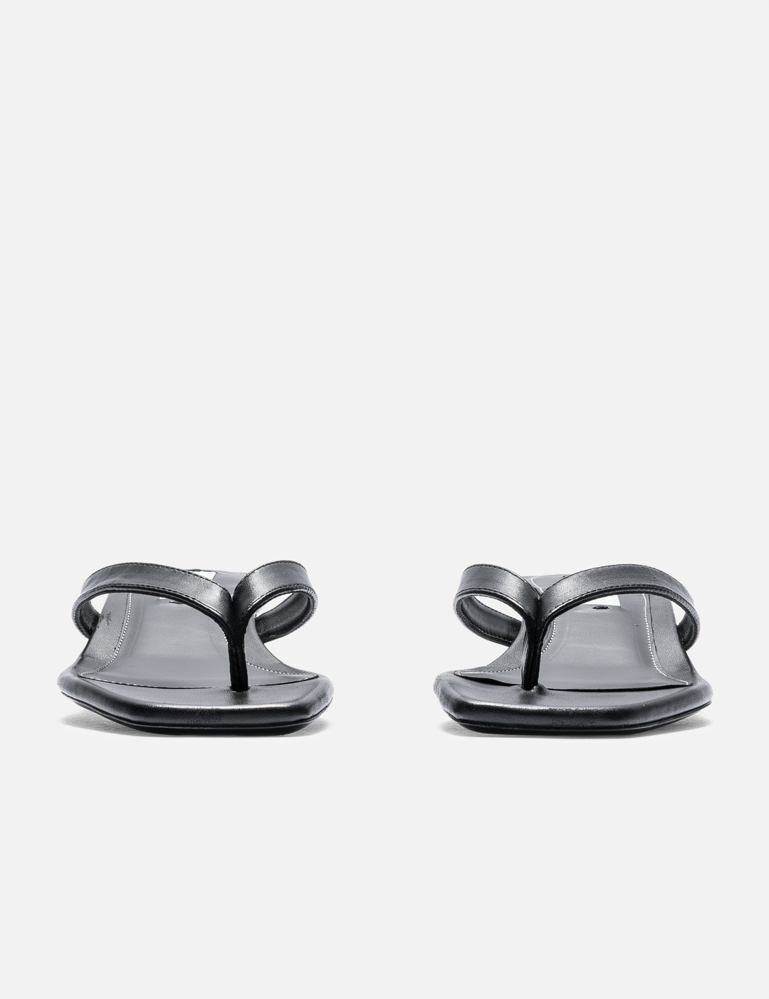 Leather Heeled Flip Flops view 8
