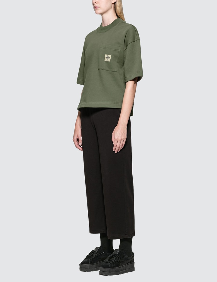 Juno Boxy Mock Neck S/S T-Shirt Placeholder Image