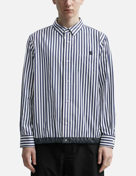 Sacai - Sacai X Thomas Mason ポプリン シャツ | HBX