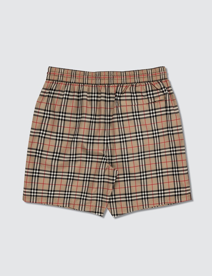 Small Scale Check Drawcord Swim Shorts Placeholder Image
