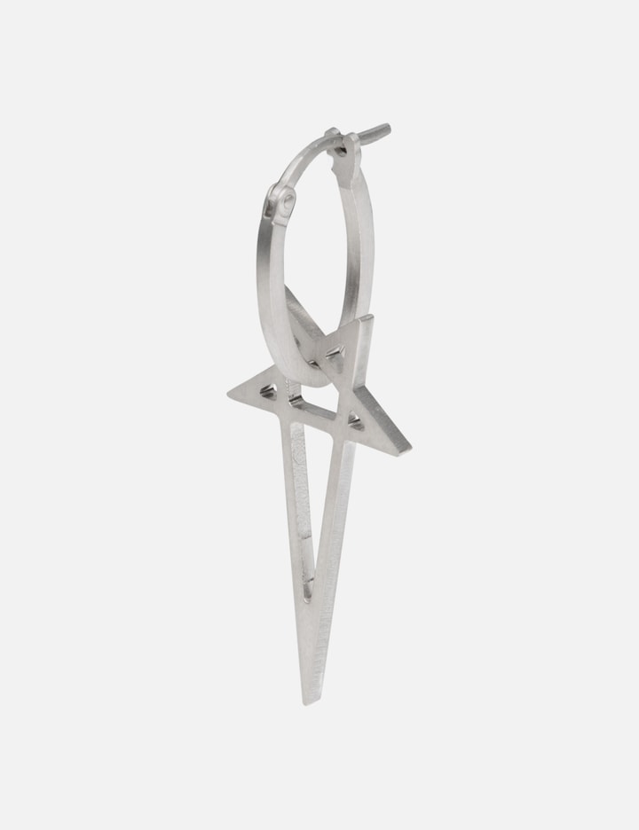 Rick Owens Pentagram Earring