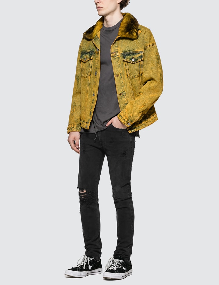Rocky with Fur Denim Jacket Placeholder Image
