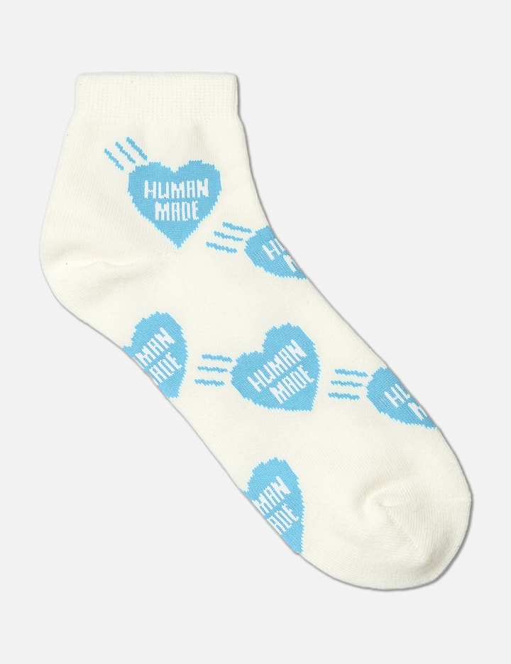Human Made Heart Short Socks In Blue