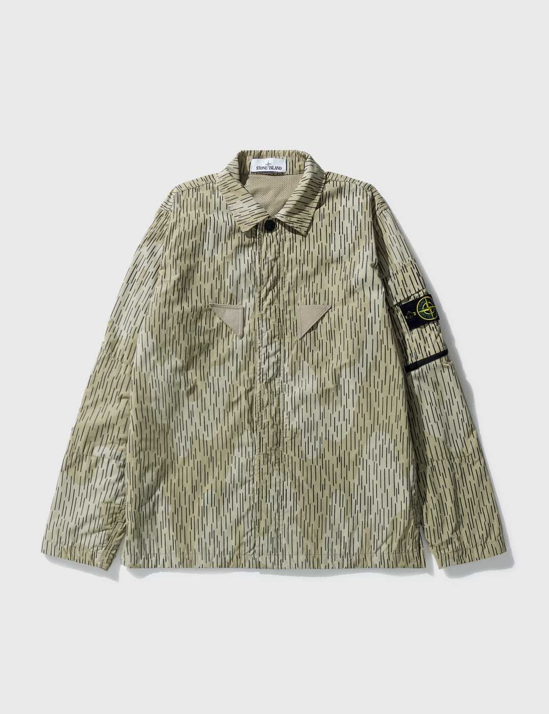 스톤 아일랜드 - 리플렉티브 오버셔츠 | HBX