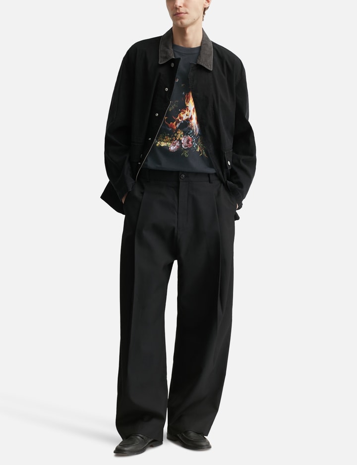 Undercover X Emma Bennett Burning Flower Short Sleeve T-Shirt Placeholder Image