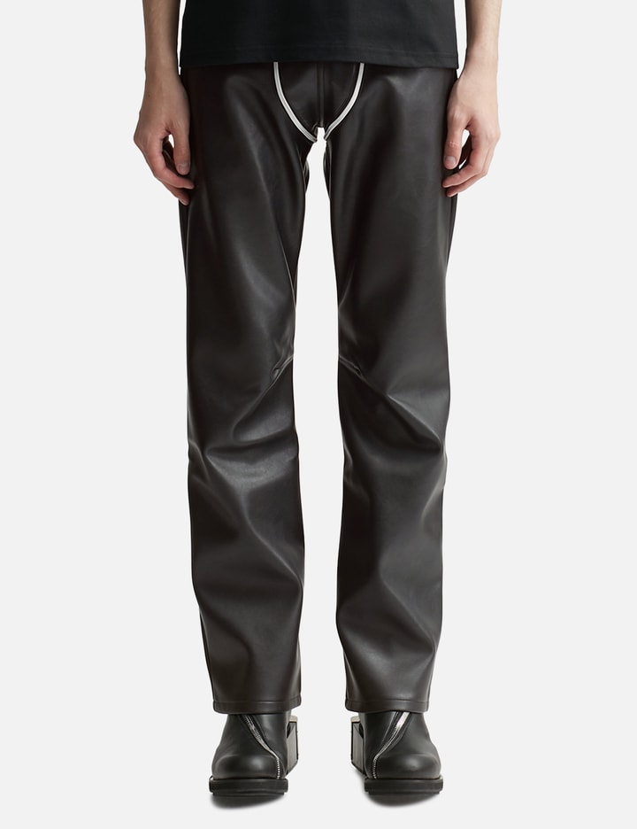 LATA SS23 PLEATHER TROUSERS BLACK Placeholder Image