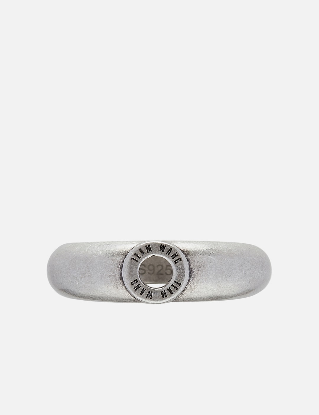 Team Wang CHOICES EYELET SILVER RING