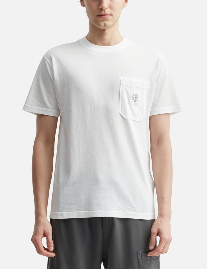 2100219 Organic Cotton jersey 'Fissato' Effect T-shirt Placeholder Image