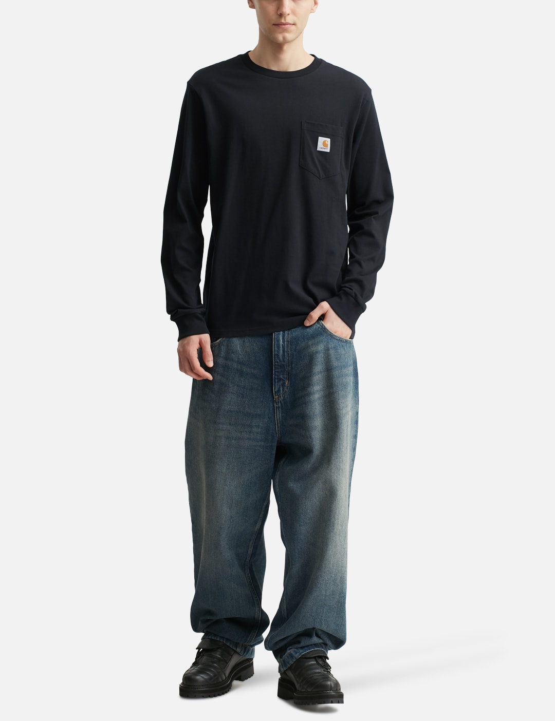 Long Sleeve Pocket T-Shirt view 20