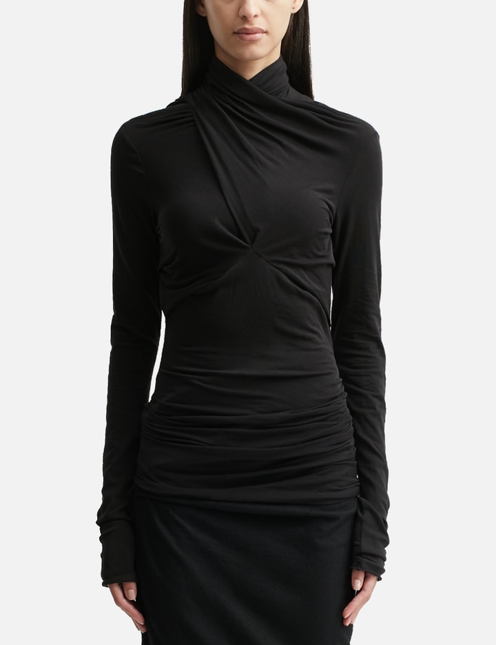 Entire Studios Grès Top Deep Soot In Black