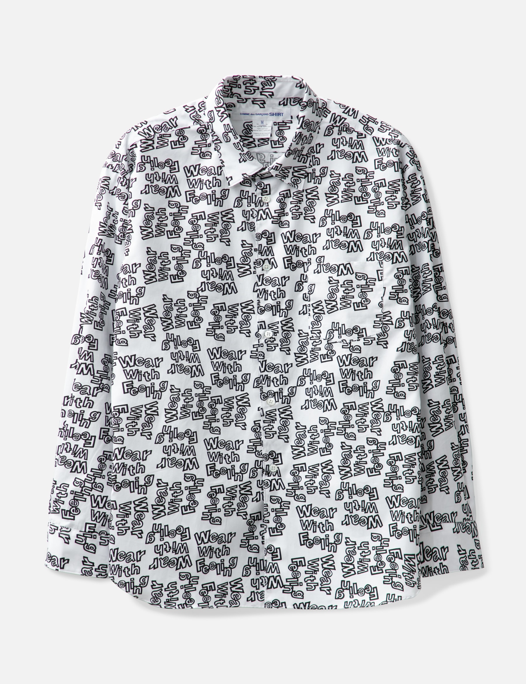 "WEAR WITH FEELING" Long Sleeve Shirt view 16