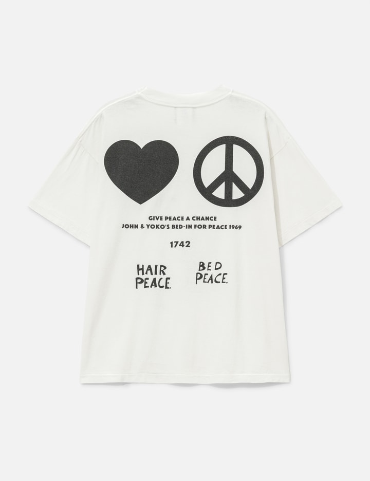 Saint Michael Saint Michael × John Lennon Imagine Peace Short Sleeves T-Shirt
