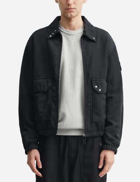 Dense Oxford Nylon Coach Jacket view 10