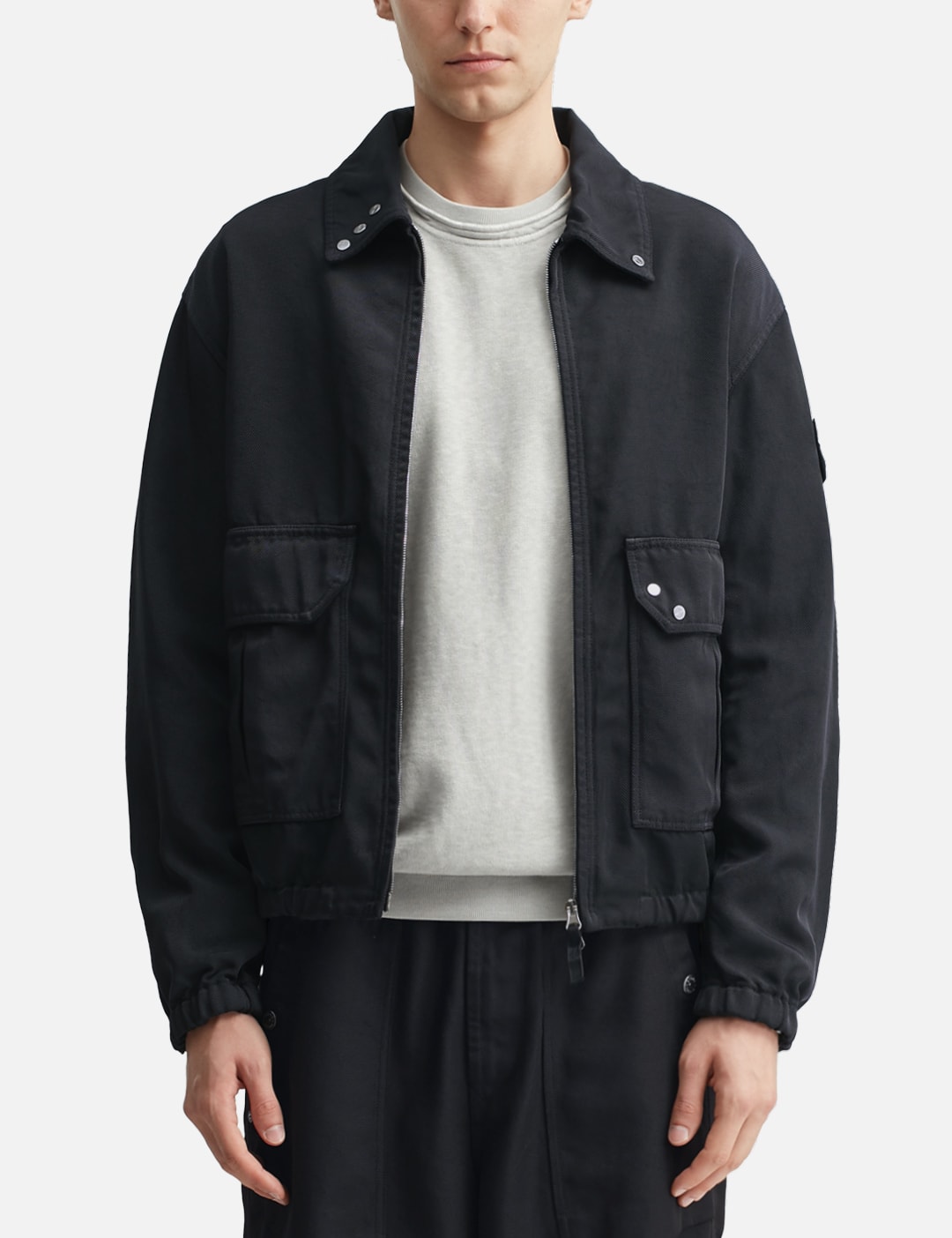 Dense Oxford Nylon Coach Jacket view 18