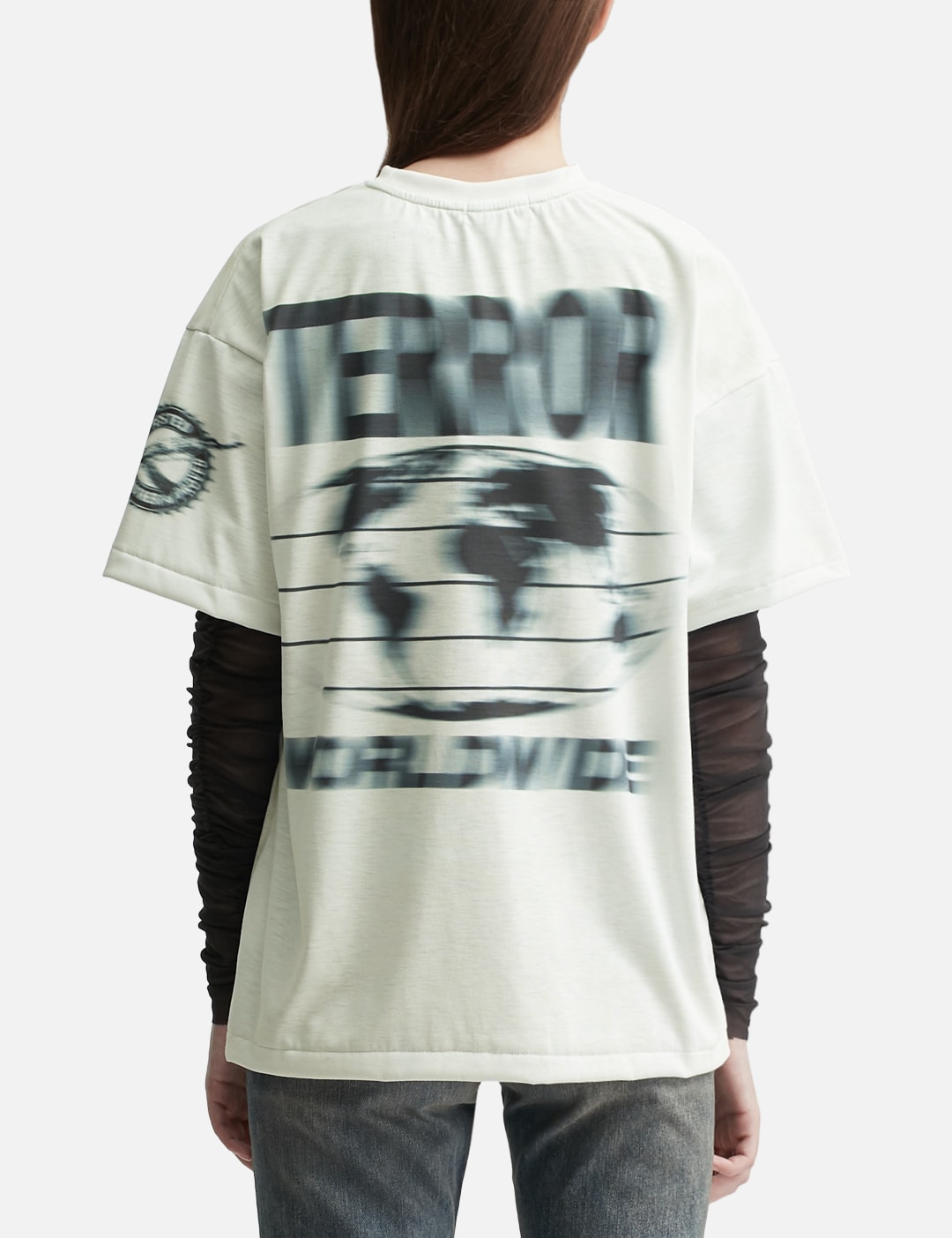 Trompe L'Oeil Blurry T-Shirt view 15