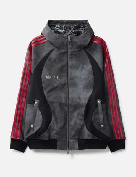 adidas Originals adidas Originals x Thug Club Teamgeist Faux Leather Jacket