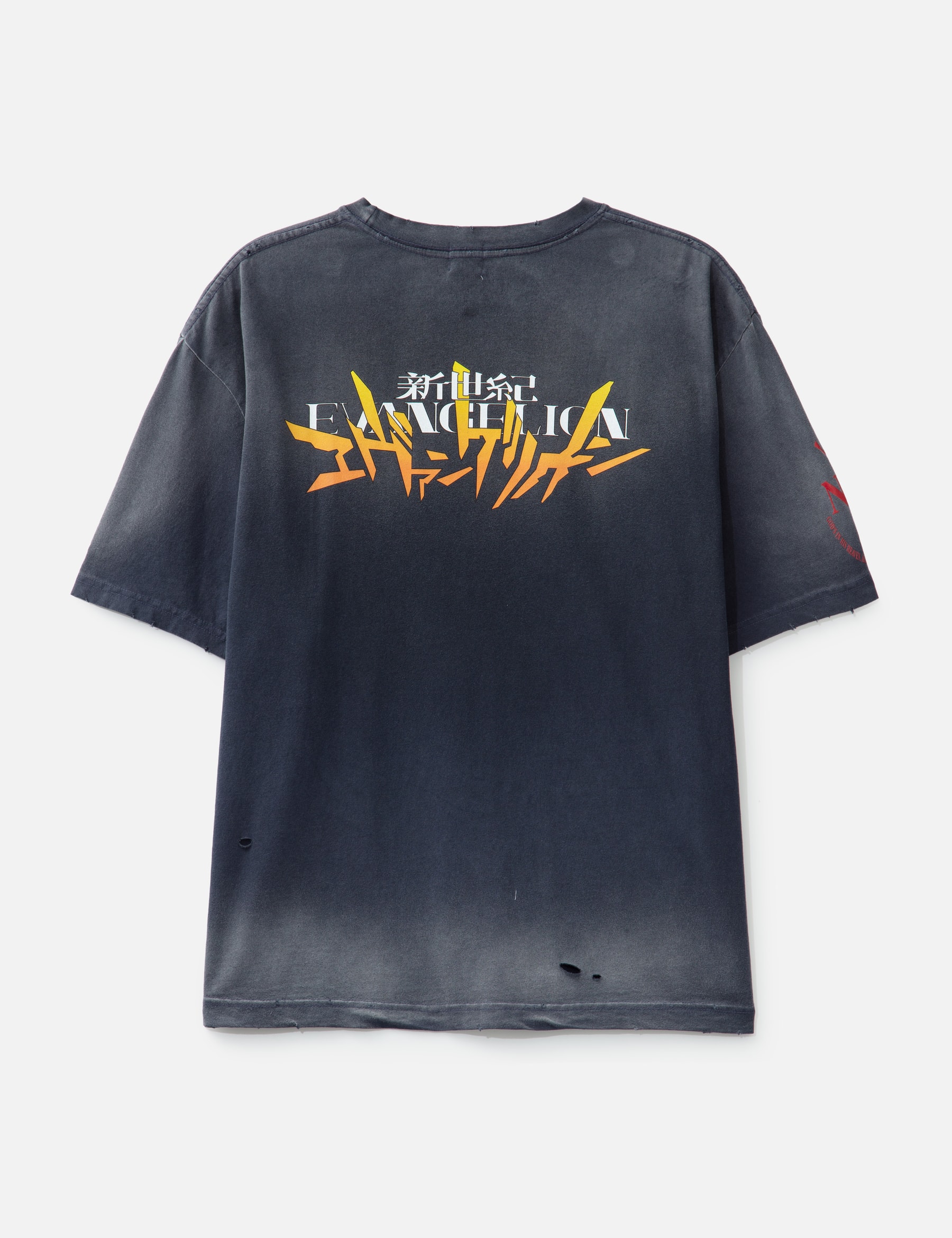Neon Genesis Evangelion X Protocol-Index Overdyed Vintage Rei T-Shirts view 17